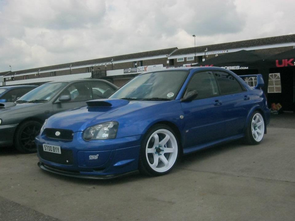 Blue Impreza